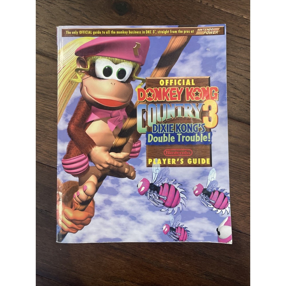 Donkey Kong Country 3 Dixie Kong's Double Trouble Player's Guide SNES 1995